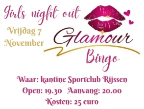 Girls night out: Glamour Bingo