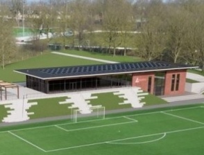 Sloop- en bouwverkeer over de toegangsweg